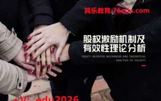 股权激励机制及有效性理论分析（2集） mp4高清无水印视频教程网盘免费下载