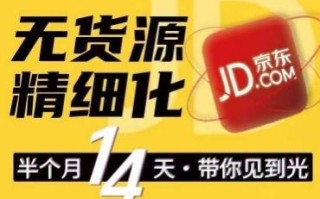 京东无货源精细化训练营，​0门槛快速上手，轻松做出无货源爆款，可复制放大做店群