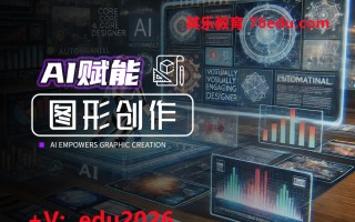 AI赋能图形创作 mp4高清无水印视频教程网盘免费下载