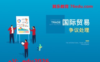 国际贸易争议处理