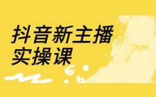 抖音新主播实操课，直播间流量运营线上实操课(18节)