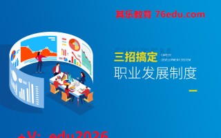 三招搞定职业发展制度（4集） mp4高清无水印视频教程网盘免费下载