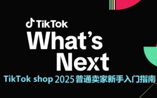 TikTok shop 2025普通卖家新手入门指南，助新手快速掌握从0到1的跨境电商运营逻辑