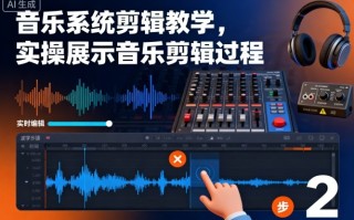 音乐系统剪辑教学，实操展示音乐剪辑过程