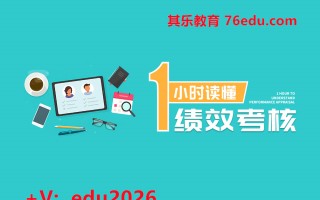 1小时读懂绩效考核（3集） mp4高清无水印视频教程网盘免费下载