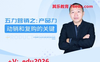 产品力——动销和复购的关键 mp4高清无水印视频教程网盘免费下载