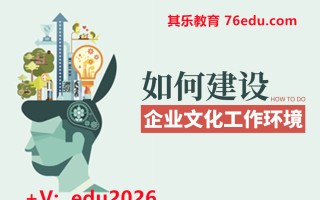 如何建设企业文化工作环境 mp4高清无水印视频教程网盘免费下载