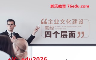 企业文化建设需经四个层面（2集） mp4高清无水印视频教程网盘免费下载
