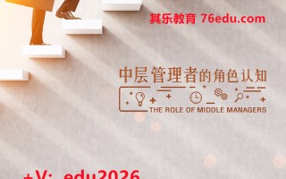中层管理者的角色认知（4集） mp4高清无水印视频教程网盘免费下载