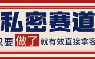 小红书某音私密赛道引流获客 自热矩阵日引200+【揭秘】
