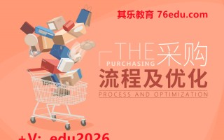 采购流程及优化（4集） mp4高清无水印视频教程网盘免费下载