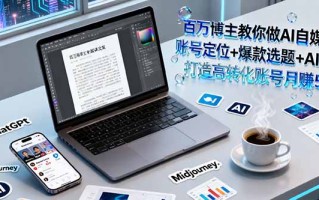百万博主教你做AI自媒体：账号定位+爆款选题+AI创作 打造高转化账号月赚5w
