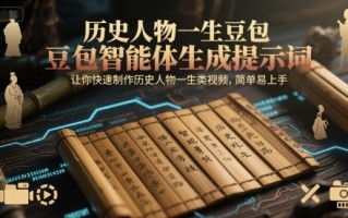 历史人物一生豆包智能体生成提示词，让你快速制作历史人物一生类视频，简单易上手