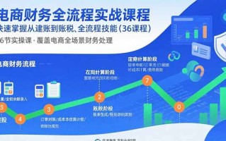 电商财务全流程实战课程：快速掌握从建账到报税的全流程技能(36节课