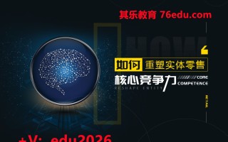 如何重塑实体零售核心竞争力（2集） mp4高清无水印视频教程网盘免费下载