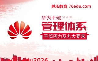华为干部管理体系-干部四力及九大要求（8集） mp4高清无水印视频教程网盘免费下载