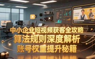中小企业短视频获客全攻略，算法规则深度解析，账号权重提升秘籍