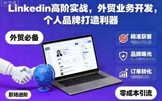 Linkedin高阶实战，外贸业务开发，个人品牌打造利器