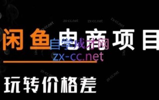 亿创繁星·闲鱼电商项目(玩转价格差)