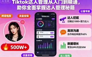 Tiktok达人管理从入门到精通，助你全面掌握达人管理秘籍