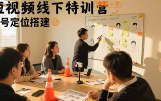 短视频线下特训营：账号定位搭建/口播号拍摄剪辑/直播间流量入口/变现实战
