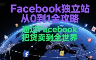 Facebook独立站从0到1全攻略，通过FacebboK把货卖到全世界