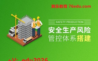 安全生产风险管控体系搭建（3集） mp4高清无水印视频教程网盘免费下载