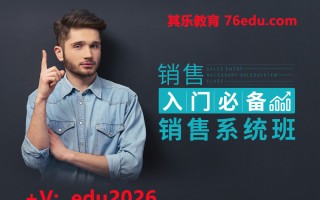 销售入门必备：销售系统班（17集） mp4高清无水印视频教程网盘免费下载