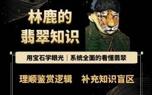 林鹿的翡翠知识，​用宝石眼光，系统全面的看懂翡翠