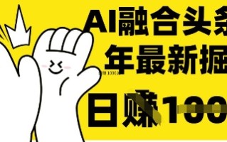 掌握这招：DeepSeek 融合今日头条，一键复制粘贴，日入 1k【揭秘】