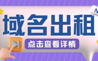 冷门项目，域名出租玩法，简单粗暴适合小白【揭秘】